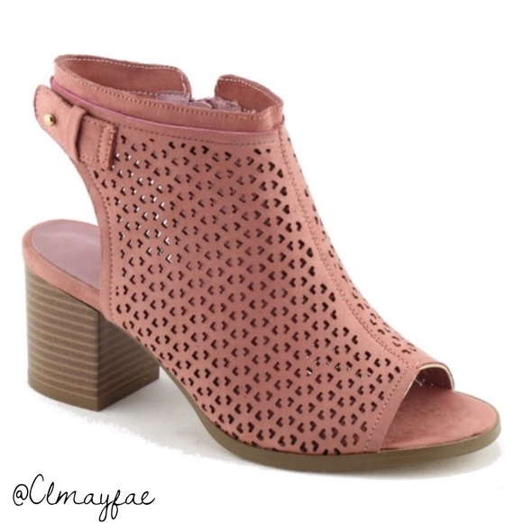 Nature Breeze Shoes - BLOWOUT SALE {LAST1} ‘Addison’ Blush Pink Booties